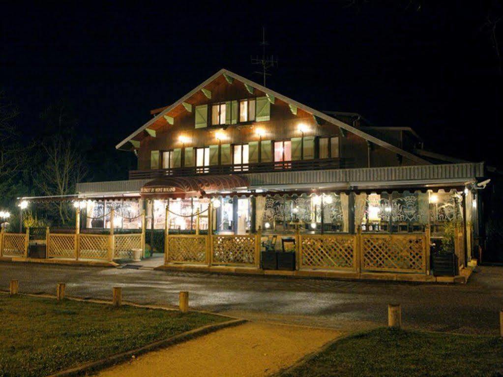 Logis Hotel Restaurant Le Chalet Du Mont Roland Sampans Экстерьер фото
